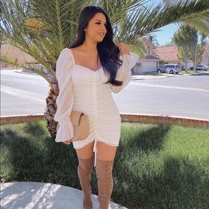 Size medium Oh Polly white dress